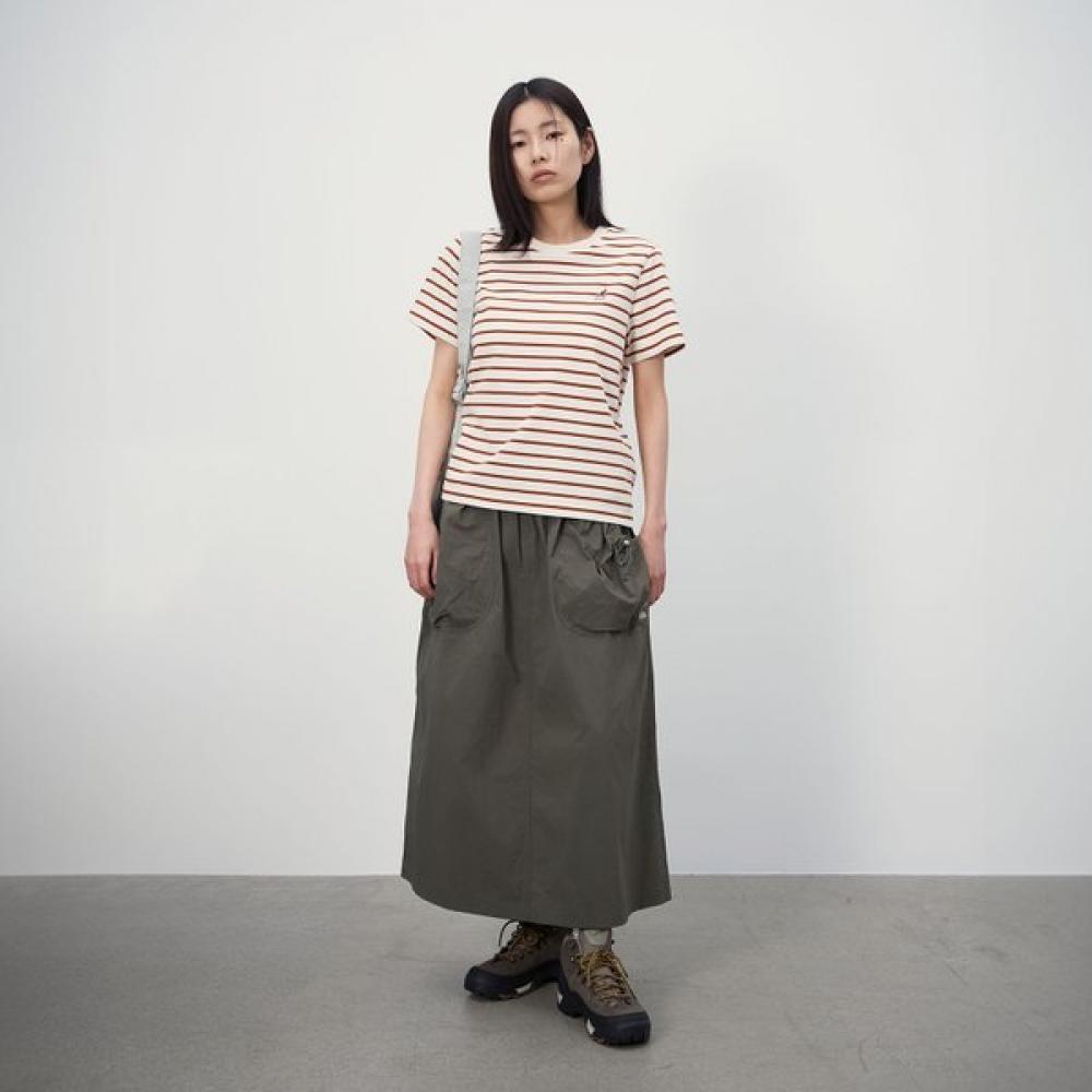 Kangol Women S Nylon Shearing Skirt Dark Khaki 8122 SS