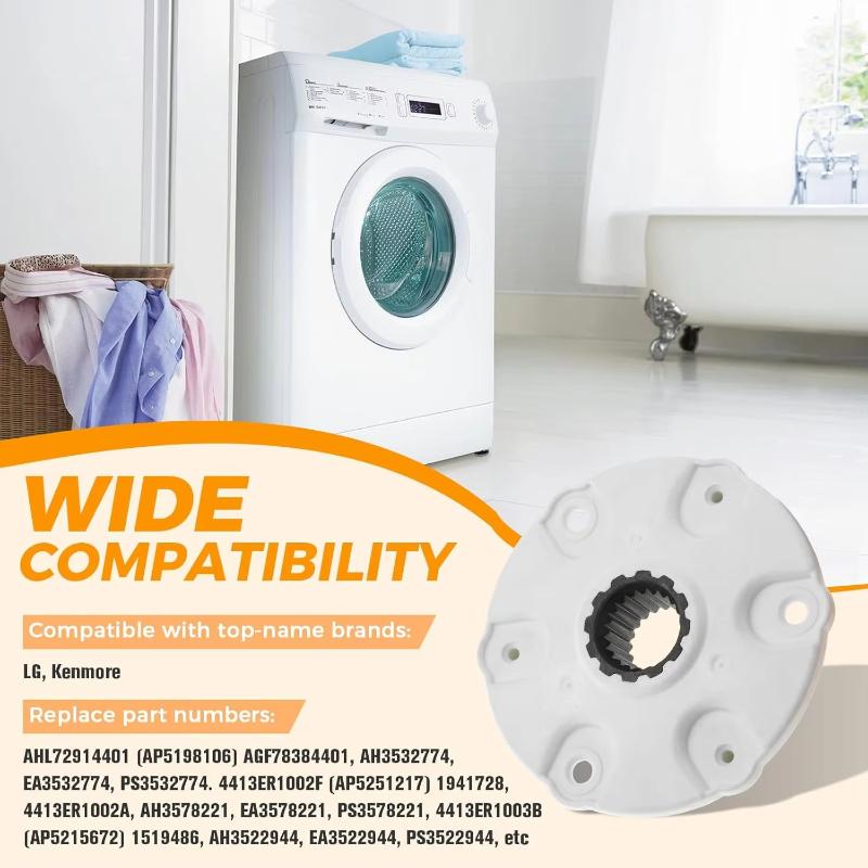 1 шт. Для стиральной машины 4413Er1001C 4413Er1002A 4413Ea1002B Mbf618448 Pbt-Gf30 Замена узла ступицы ротора стиральной машины one size
