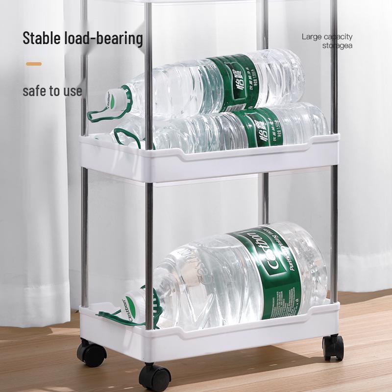 Mehrschichtiger Aufbewahrungswagen für Badezimmer, Küche und Wohnzimmer