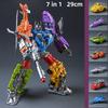 Arrive Transformation Toys Predaking Action Figure Classic Dinosaur Robot Devastator Model Kids Gift NEW YUEXING G1 KO NO BOX Poseable Articulated