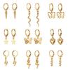 84 Pcs/Pcs Vintage Elegance Imitation Pearl Zircon Butterfly Pendant Earrings Ring Necklace For Women Daily Wear Jewelry 2024