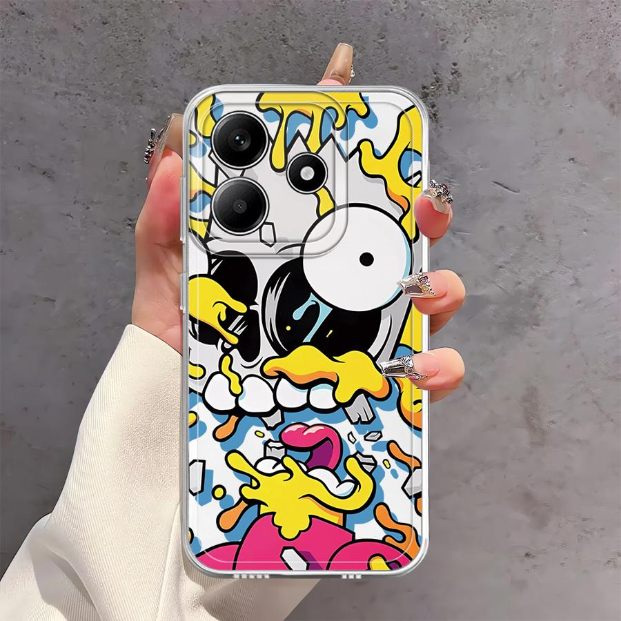 Cute The S-simpsons Case for Xiaomi Redmi Note 14 Pro Plus 10S Note 13 14C 12S 11 A4 9 10 13C 11S 12 Soft Phone Cover