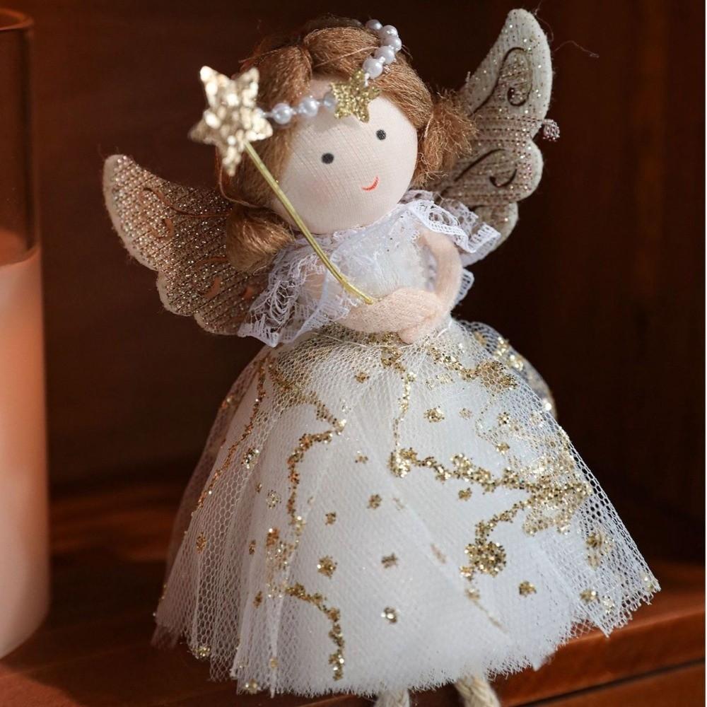 Plush Christmas Tree Hanging Ornaments Fabric Animal Pendants Christmas Tree Hanging  Xmas Party