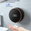 300ML Wall-Mounted Intelligent Induction USB Rechargeable Round Automatic Soap Dispenser Touchless Infrared Hand Washing Machine