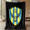 Duhok Sport Club Theme Blanket Soft Flannel Blanket Plush Throw Blanket Cozy Sofa Bed Blanket for Home Decor