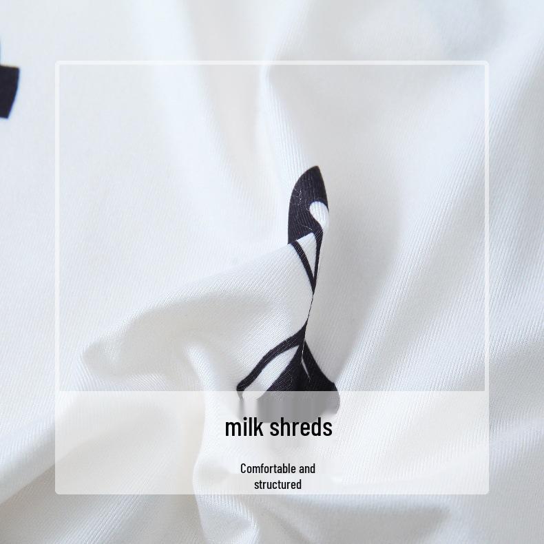 Bow Short-Sleeve Pajama Shorts Set – Stylish Indoor/Outdoor Wear