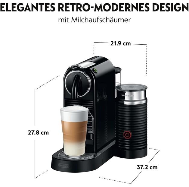 Капсульная кофемашина DeLonghi EN 267.BAE Citiz & Milk schwarz