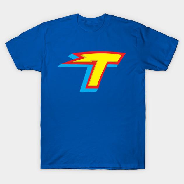 

Men Black Print T-shirt Thundermans Away! No-Cut Transfer Paper Print Cotton Tshirt 2XL королівський синій колір