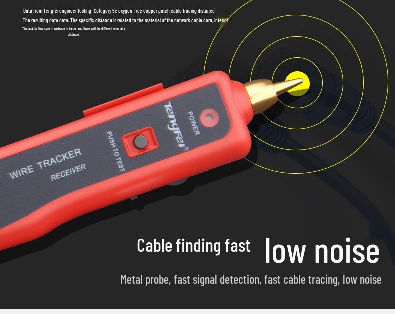 POE Network Cable Locator: Anti-Interference Signal Testing & Line Finding Tool