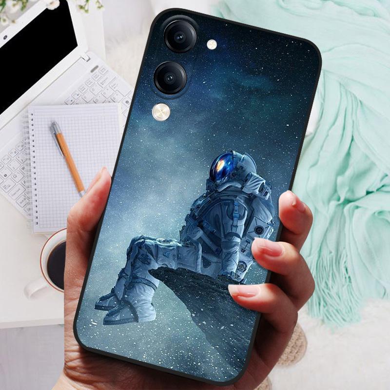 2025 Protective Shell For Vivo Y04 4G Case Y 04 Black Cover Lion Wolf Silicone Soft Back Cases For Vivo Y29S 4G Y 29S Phone Case