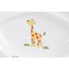 22cm Three-Compartment Lunch Plate by Maruku Paju (Official) - Water-Resistant, Shatter-Resistant, Suitable for Children, Dishwasher and Microwave Saf