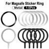 Ring For Magsafe Magnetic Wireless Charger For Iphone 15 14 Pro Max 13 12 Mini Universal Metal Sticker Magnet Car Holder Plate