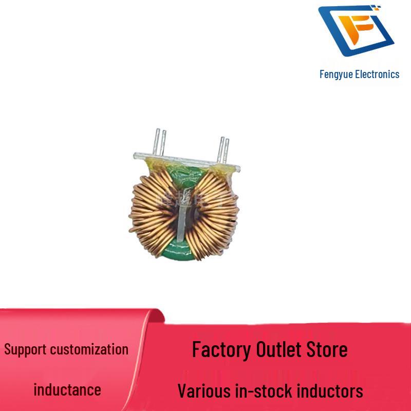 

Common Mode Inductor Coil T14x8x7, 0.6mm Wire, 29 Turns, 5mH, 4A, with Base Pin Pitch 10x6.