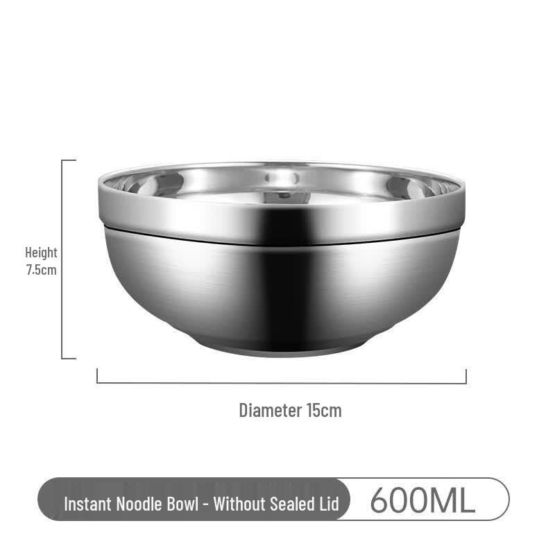 Qianxing 304 Stainless Steel Insulated Dining Bowls