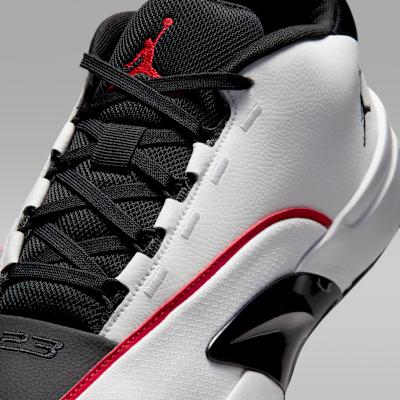 Jordan All Game Basketball Shoes Unisex White Black Red