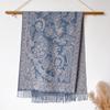 Ethnic Style Wear Shawl Women's Scarf Scarf Jacquard Cashew Fruit Tassel Cotton Women's Long Scarf Shawl Versatile