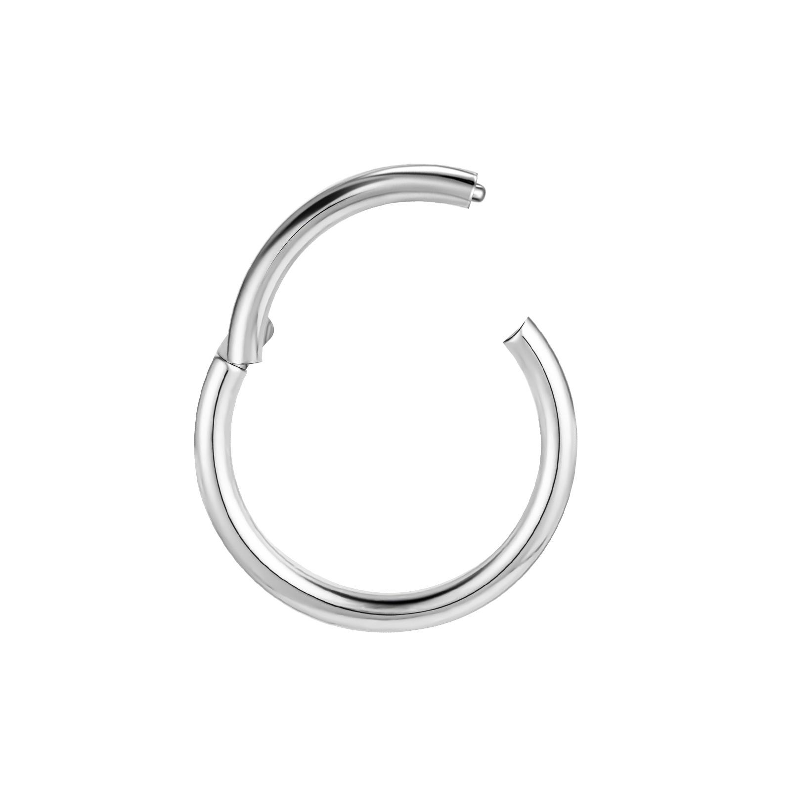 

Бесшовные кольца для носа из нержавеющей стали и серьги-гвоздики для пирсинга 7mm