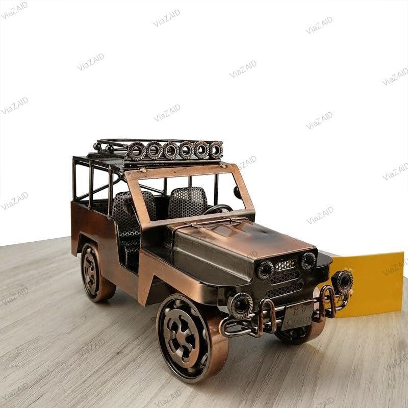 Metal Antique Vintage Car Model Handcrafted Collections Collectible Vehicle Toys for Bar or Home Decor Decoration