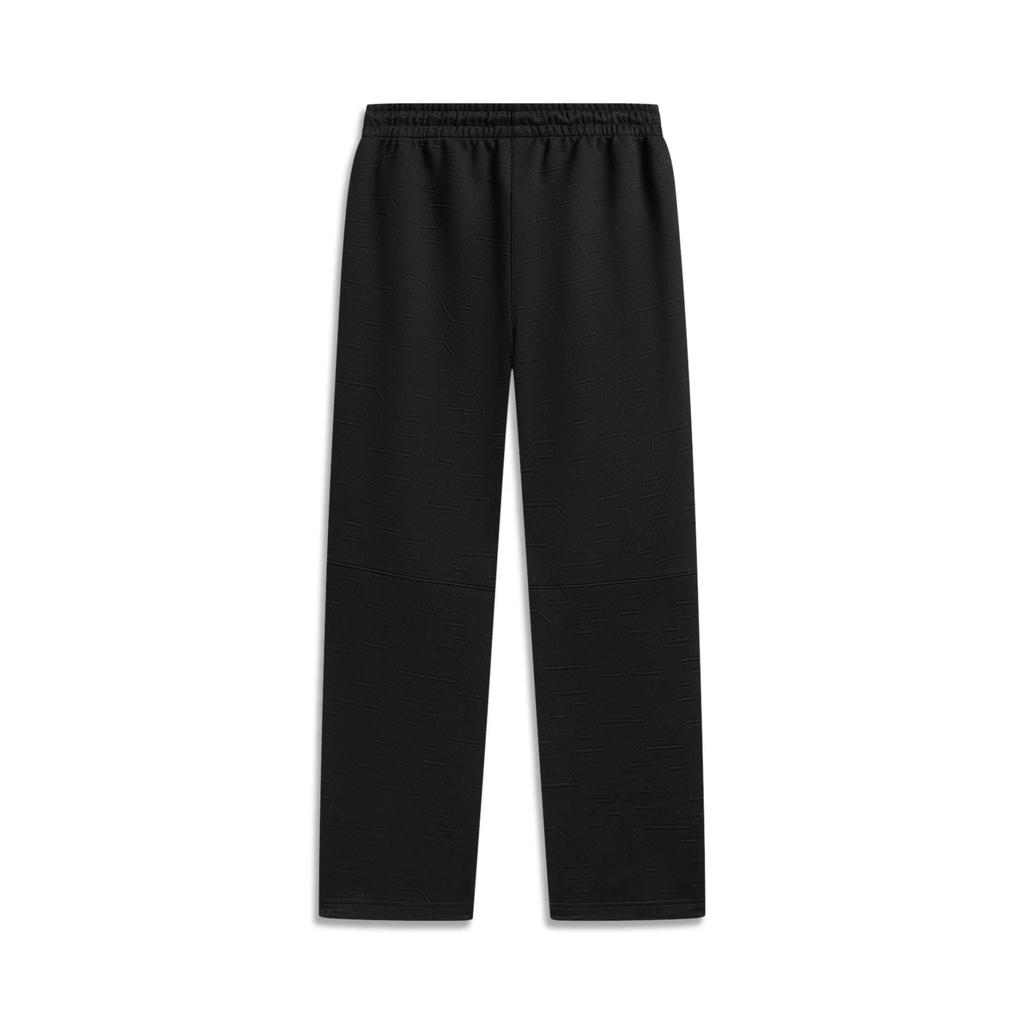 Li Ning Wade Series Solid Color Soft Simple Versatile Loose Casual Pants Men bottoms AKLW007-1