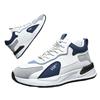 Fashion Men's Winter Casual Shoes  Winter Men's Sports Shoes Trendy  Leather Sneakers Non-Slip Outdoor Non-slip Warm Cotton Shoes
