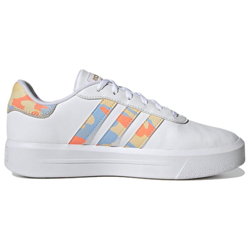 Adidas Neo Court Platform 'White Blue Orange' Women's Sneakers H06298