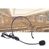 3.5mm Plug Headset Microphone Head-mounted Portable Lecture Teach Headset Mic Voice Amplifier Lightweight Over Head for Teachers