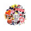 Vibrant 50pcs Vinyl Stickers For Skateboard Guitar Travel Case With Cool Designs