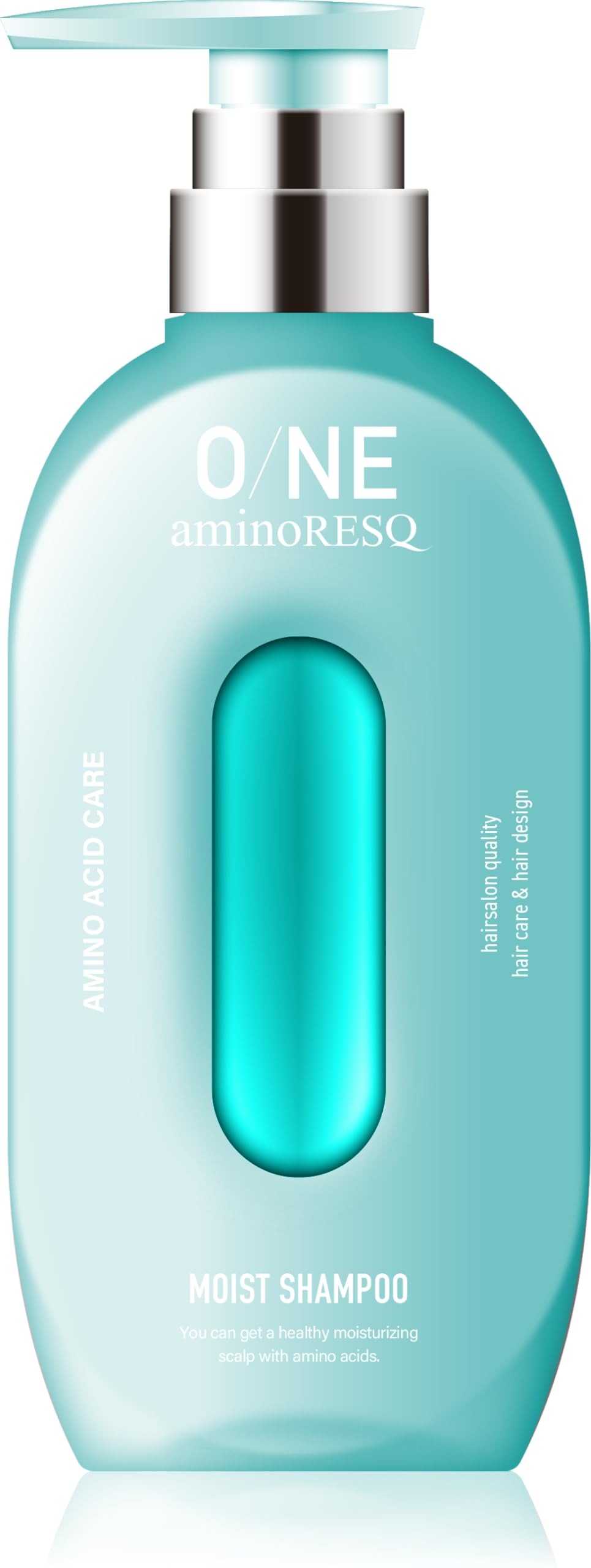 

ONE aminoRESQ Amino Acid Shampoo 400mL [Salon Shampoo, Damage Repair, Dense Foam, Fresh Floral Scent]