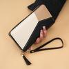 Women'S Wallet In Stylish Contrasting Colors, Featuring a Zippered Coin Purse with Multiple Card Slots, Clutch Bag