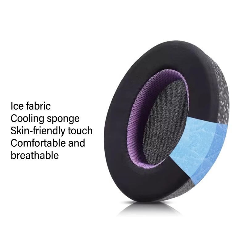 Cooling Gel Ear Pad Ear Cushions for WH1000XM4 Headphones Noise Isolation Foam Cooling Earmuff Ear Cover Earpads