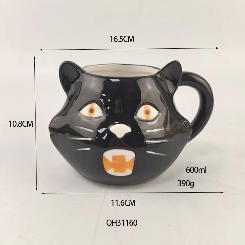 Halloween Creative Mug Painted Bandage Mug Zombie Mug 3D Mug Ghost Funny Mug