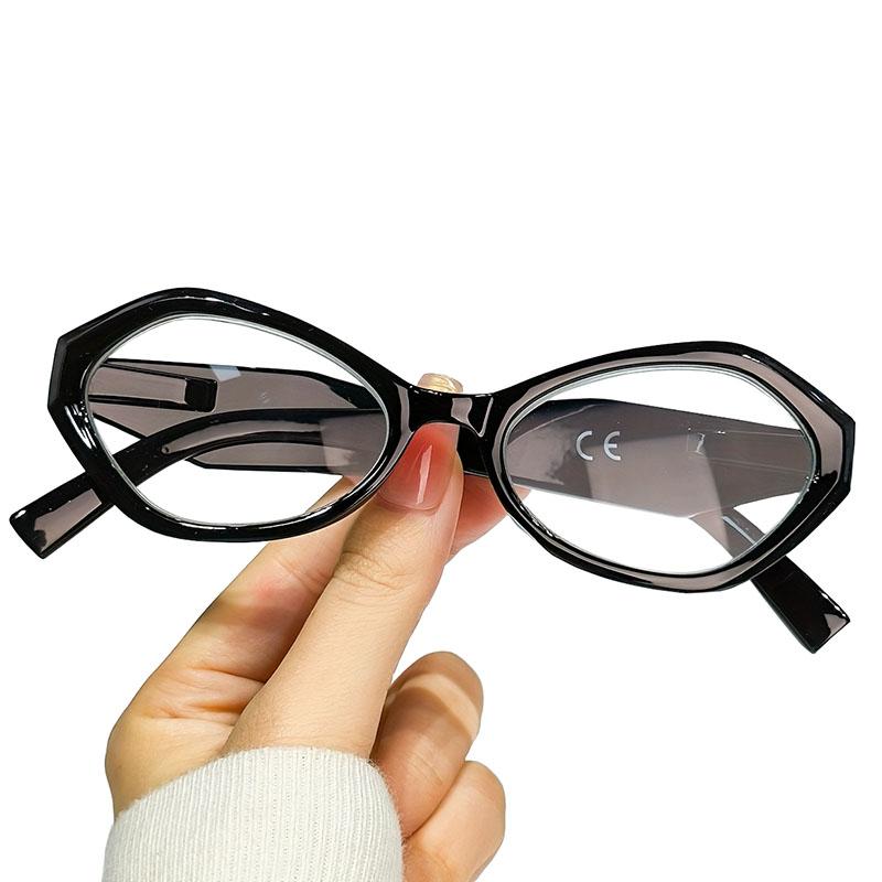 

Latest Elegant Polygon Reading Eyeglasses Blocking Blue Light Farsight Presbyopia Goggles Presbyopic Eyesglasses +10 to +40 +1.0 +4.0 1