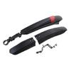 Bicycle Mudguard with Light, Cycling for Protection Plate, Front/Rear Bicycle Fo