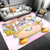 1pc Cartoon Diddl Diddlina Entrance Mat, Non-Slip Mat Area Rug,Room Decor, Outdoor Decor, Kitchen Rug,Doormat - Machine Washable, Easy To Clean