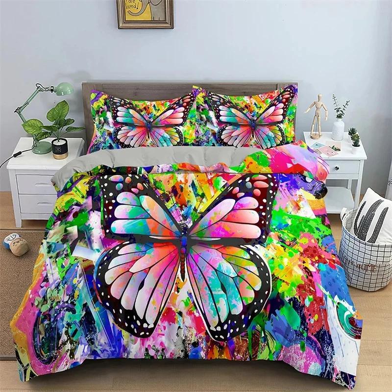 3D Printing Beding Set High-End Premium Soft Duvet Cover With Pilowcase Comfortable Quilt Cover Quen King Beding Stary Sky Patern Warm Comforter Cover