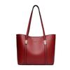 Bolsa Tote Moderna e Minimalista, Bolsa de Ombro de Grande Capacidade, Bolsa Tote Retrô, Bolsa de Mão Feminina, Bolsa de Ombro Casual para Compras