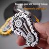 Cross-Border Zinc Alloy Wheel Sprocket Metal Fidget Spinner