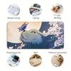Cute Cat Mouse Pad Game Console Pad Keyboard Mouse Pad Desk Accessories Office Pad Computer Laptop Pad Overlock