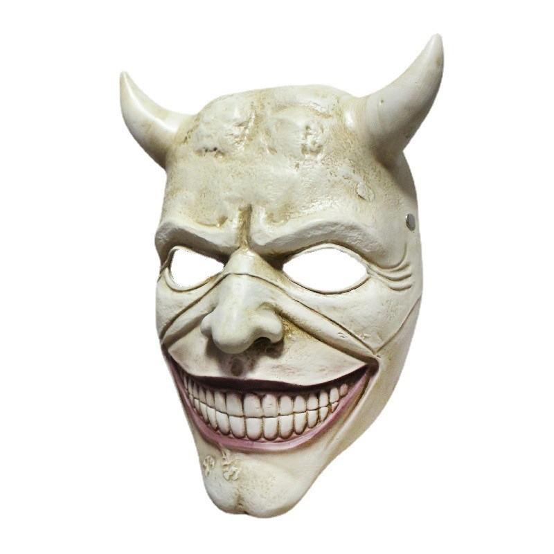 Die Schwarze Telefonmaske Harz Schwarz Lustige Gesichtsmaske Für Kostümspiele Und Feiertagsfeiern