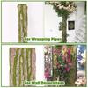 DIY Wall Decoration Green Plant Bark Artificial Bark Indoor Pipe Decoration Material Artificial Moss For Water Pipe Pillar Cover
