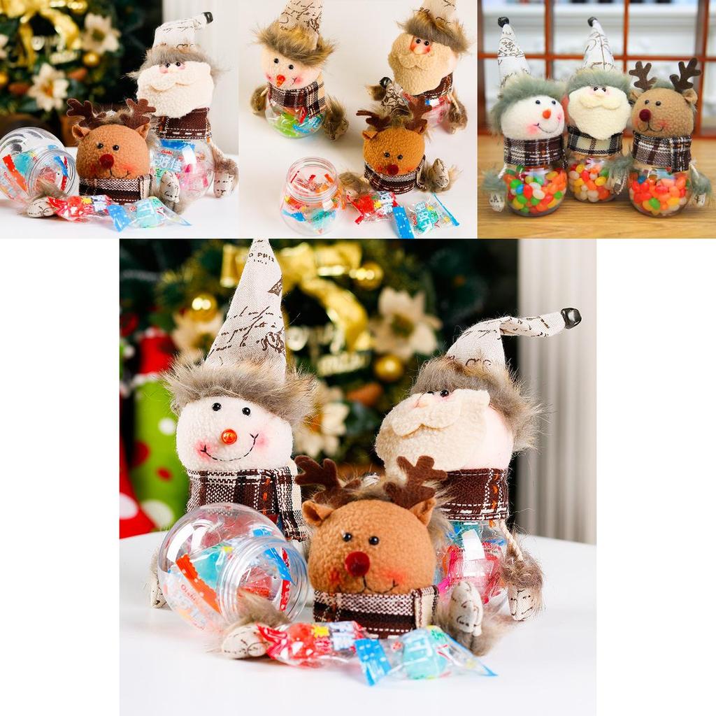 Delightful Christmas Candy Jar With Whimsical Reindeer For Kids Holiday Celebrations
