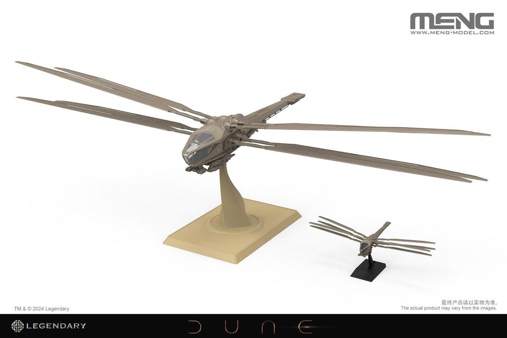 GSI Creos Monmodel Dune Sand Planet Atreides Ornithopter Total length 318mm Plastic model MDS007 1/72 approx.