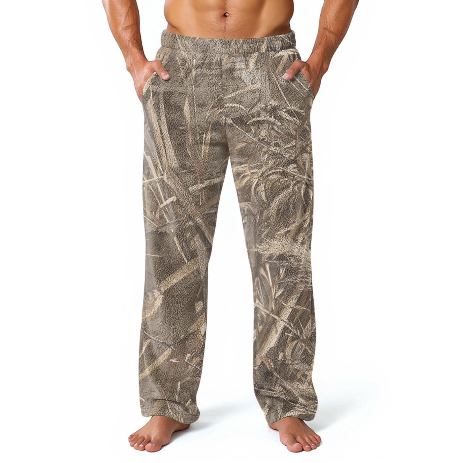

Чоловічі штани для сну ComfyPants з кишенями М який одяг для дому та сну Повсякденні піжамні штани XXXL помаранчевий