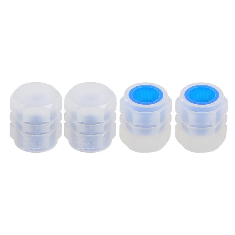 4 szt. świecących opon na zatyczki do trzpieni zaworów świecące w ciemności opony na zatyczki do trzpieni zaworów