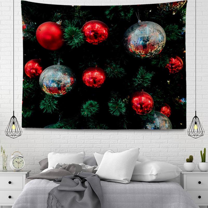 Weihnachtsserie zum Aufhängen, Stoffteppich