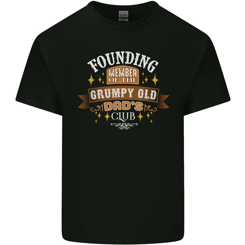 Fathers Day Grumpy Old Dads Club Funny Mens Light Cotton T-Shirt Unisex T-Shirt XXL