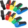 10/20PCs Fishing Rod Tie Strap - Hook & Loop Suspender Fastener for Outdoor Fishing Tools 7.87IN