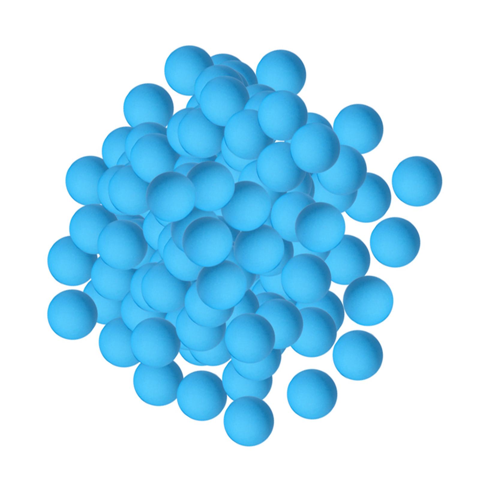 150x 40mm Entertainment Table Tennis Balls Ping Pong Balls for Family Games Arts and Craft School Games Party Decor Pool Games синий