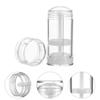 6Pcs 50ml Empty Deodorant Containers Plastic Twist-Up Refillable Storage Bottles