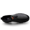 Cow Leather Autumn Platform Shoes for Men Fashion Casual New Designer Derby Shoes Male Low Top Work Ankle Boots Men